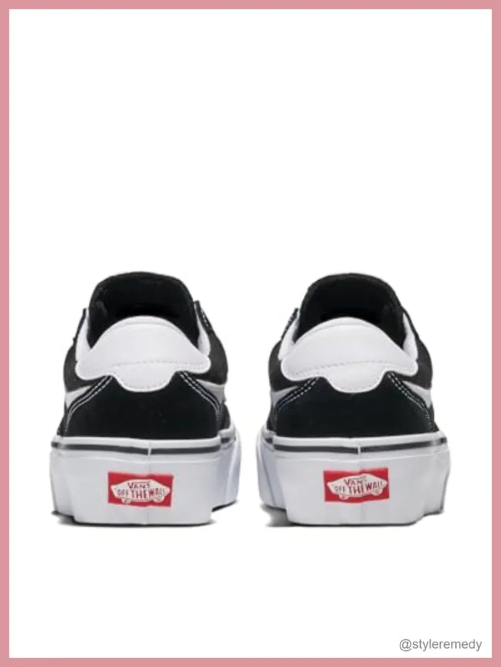 Vans Brooklyn LS Platform Sneakers Chunky Low-Top Leather Casual